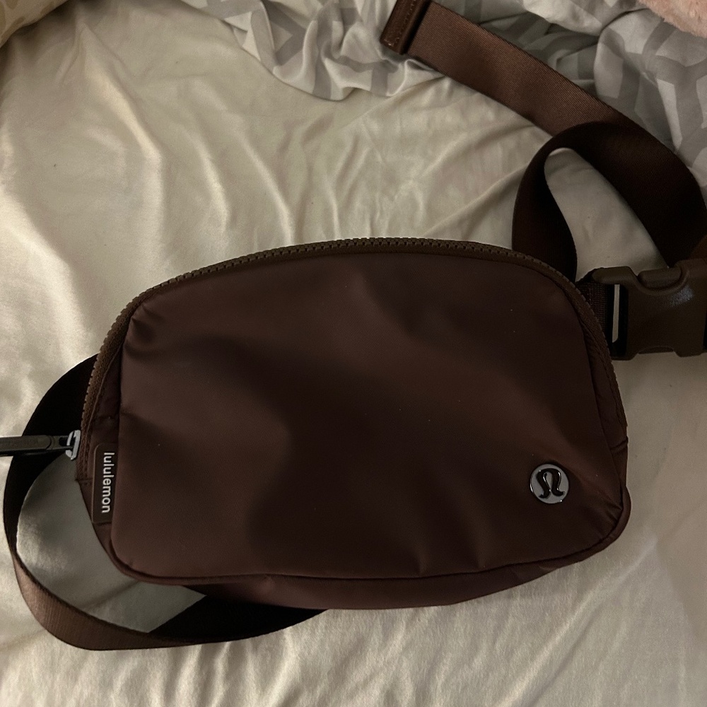 Lululemon brown belt bag